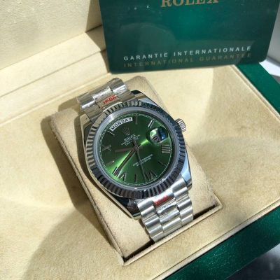 ROLEX Day-date Citizen 8205 Movement 41MM Green Dial Watch